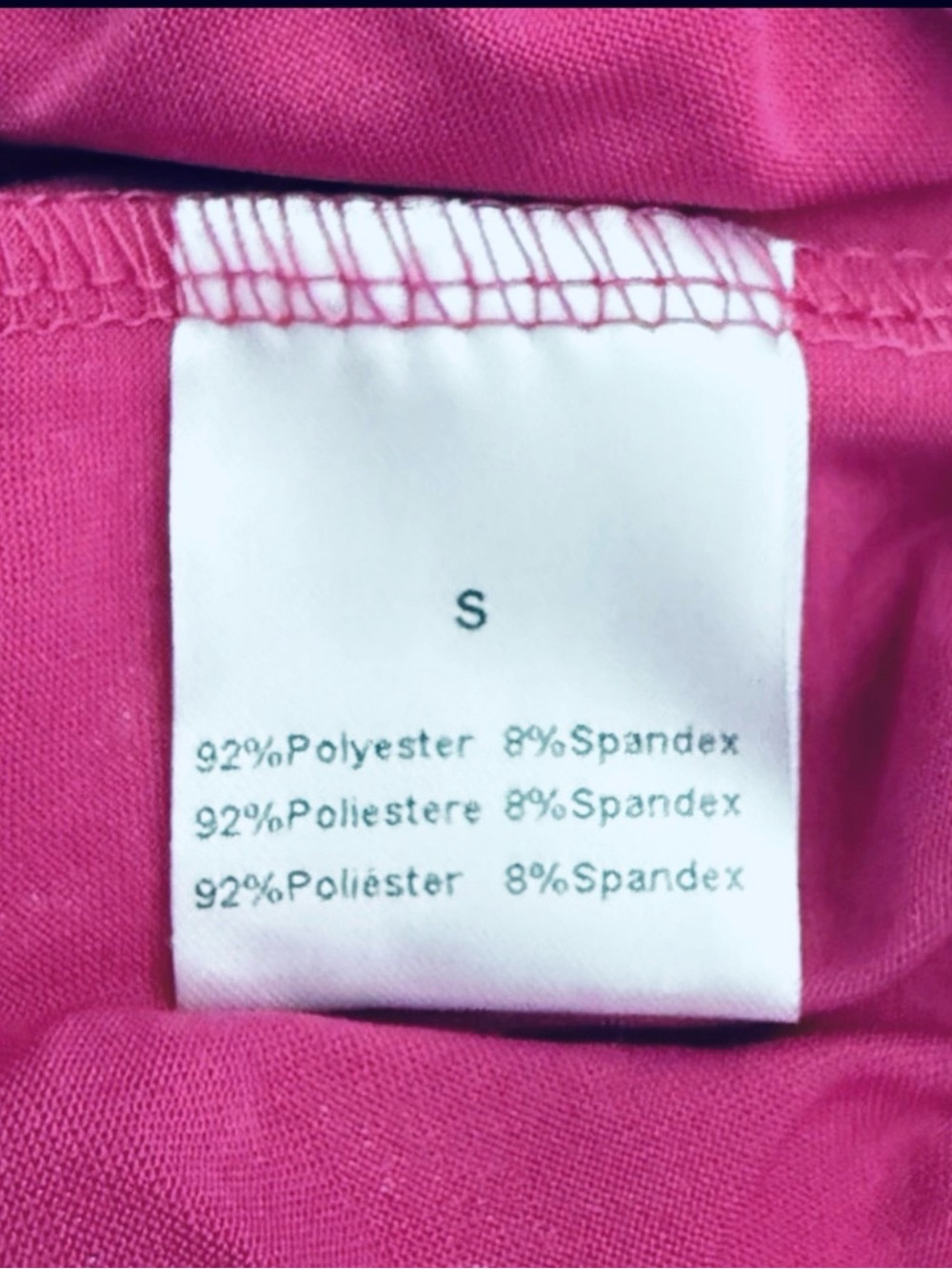 NWT Mirawise Metallic Pink Dolphin Shorts Small Festival Rave Shiny Hot Shorts - Picture 3 of 6